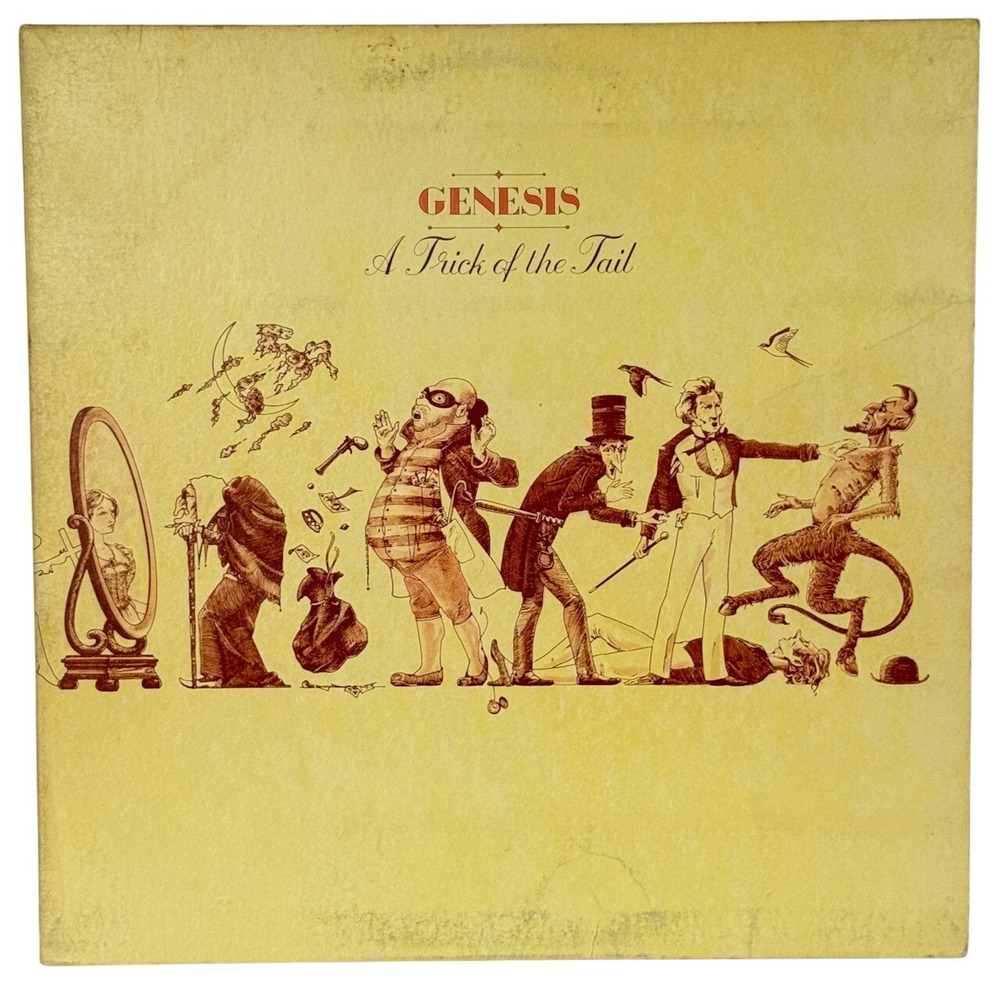 Genesis - A Trick Of The Tail LP SD 36-129 Yellow Atco PR Pressing VG+